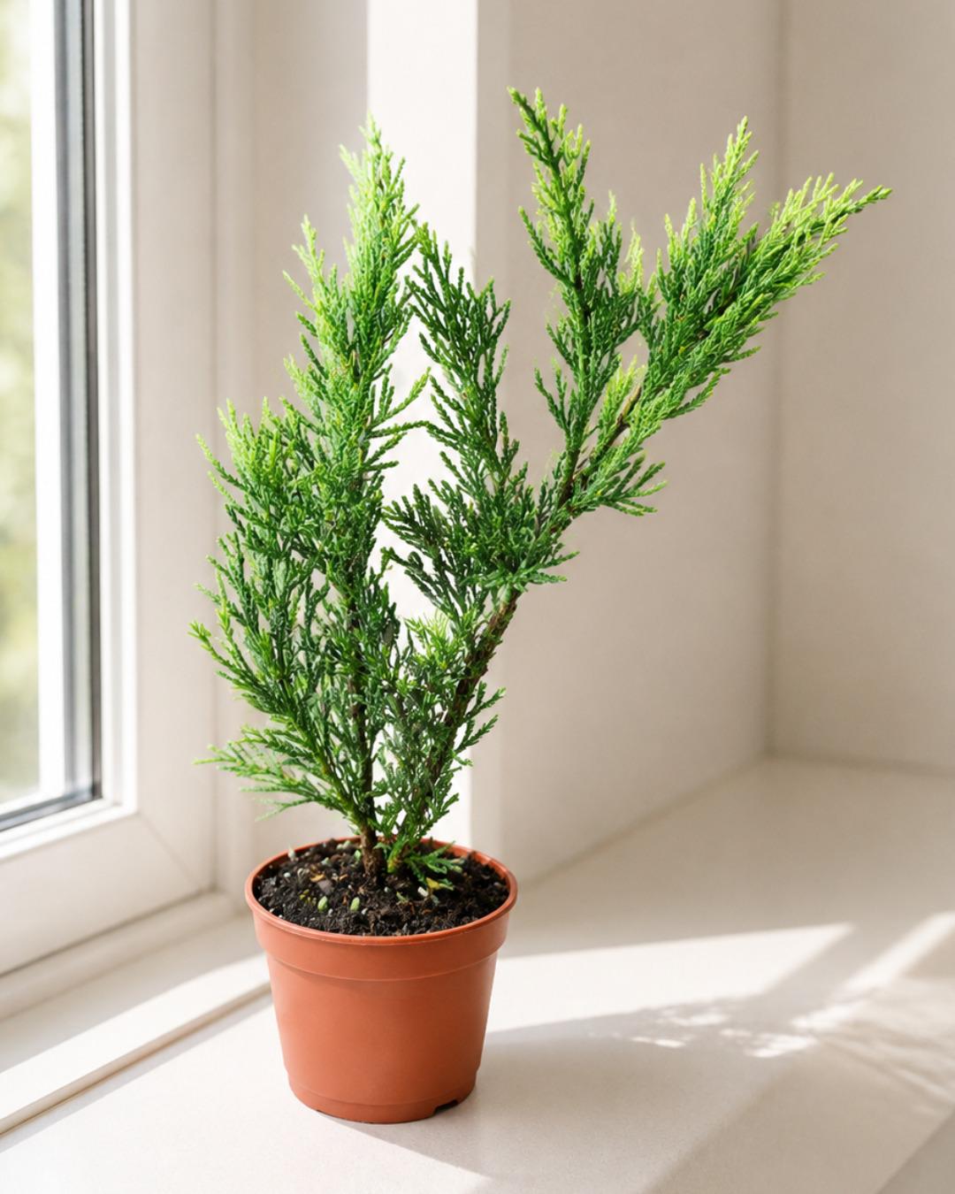 Spartan Juniper Live Plant in 3" Nursery Pot - Juniperus chinensis 'Spartan' - Evergreen Conifer - Outdoor Garden & Bonsai Plant