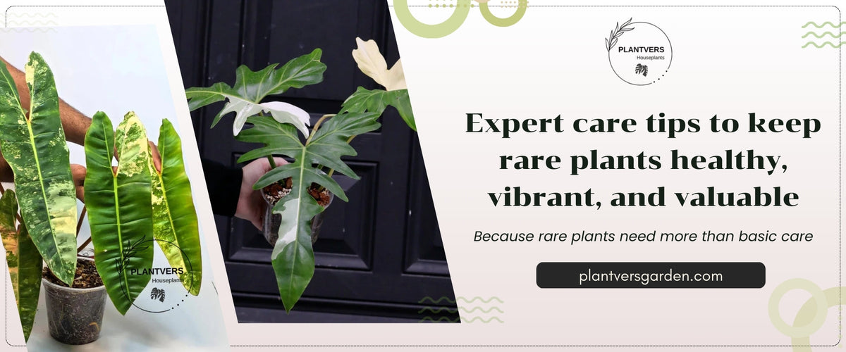 How to Care for Rare and Collector Plants – PlantVers Houseplants