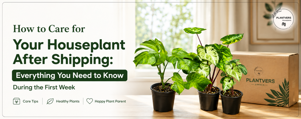 How to Care for Your Houseplant After Shipping